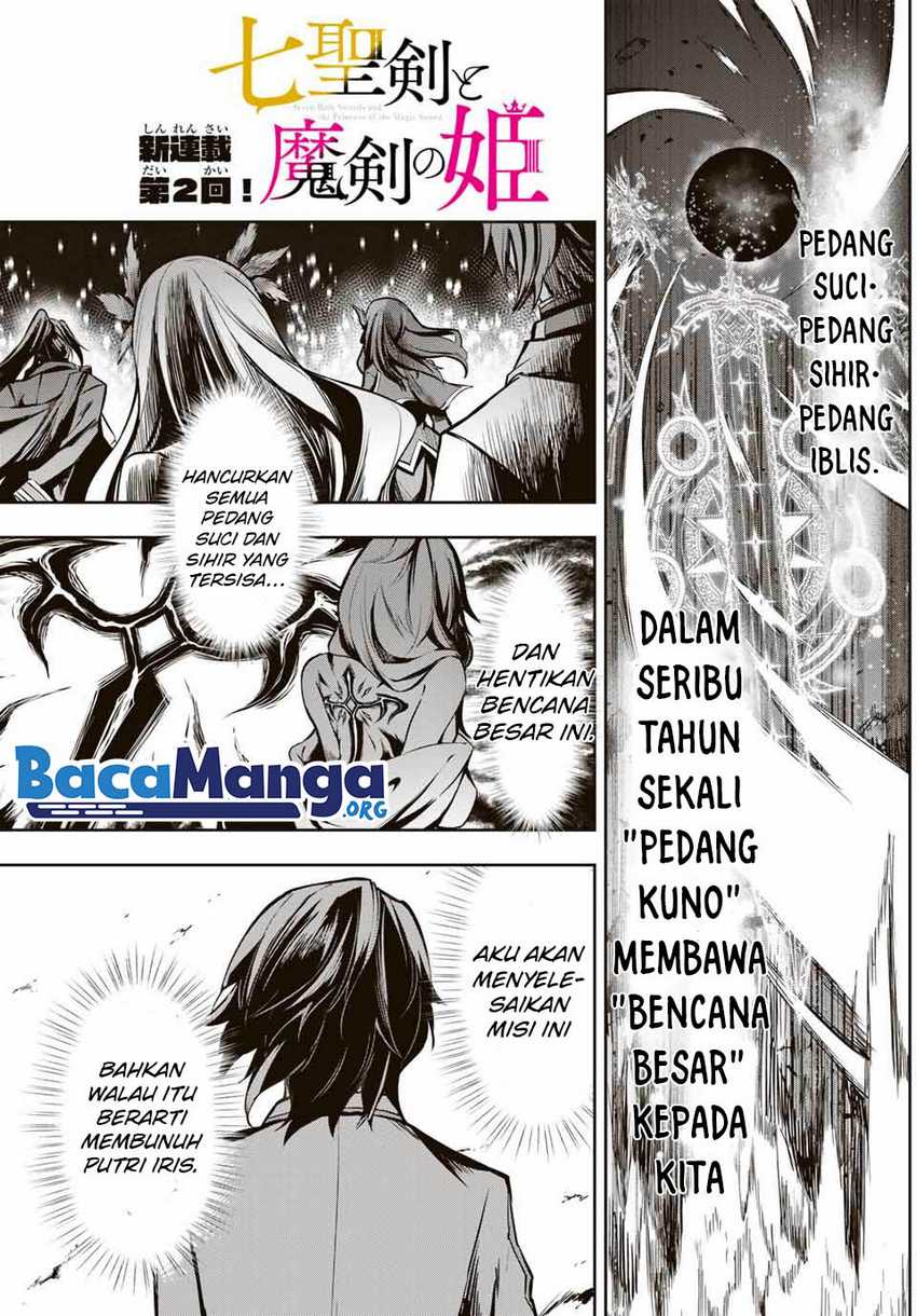 Nana Seiken to Maken no Hime Chapter 2.1 - halaman 2