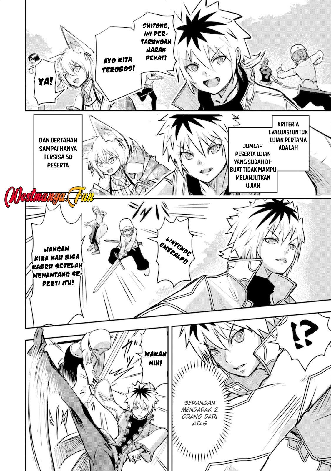 Nanairo Raijyutsushi No Eiyutan Chapter 4 - halaman 10