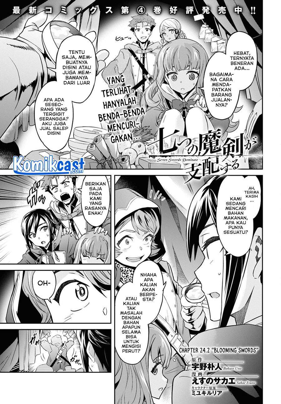 Nanatsu no Maken ga Shihai suru Chapter 24.2 - halaman 1