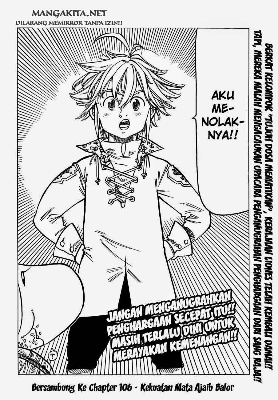Nanatsu no Taizai Chapter 105 - halaman 20