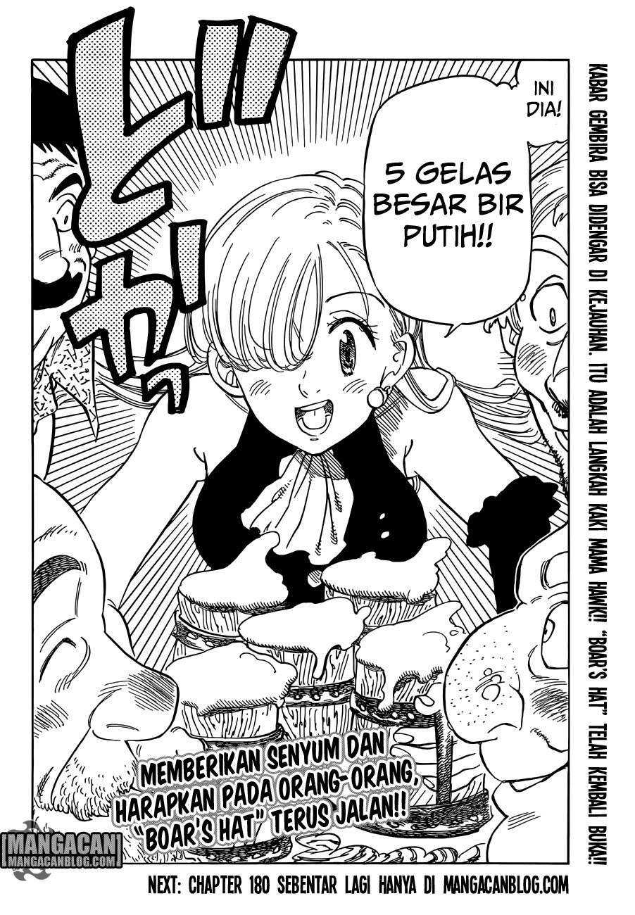 Nanatsu no Taizai Chapter 179 - halaman 18