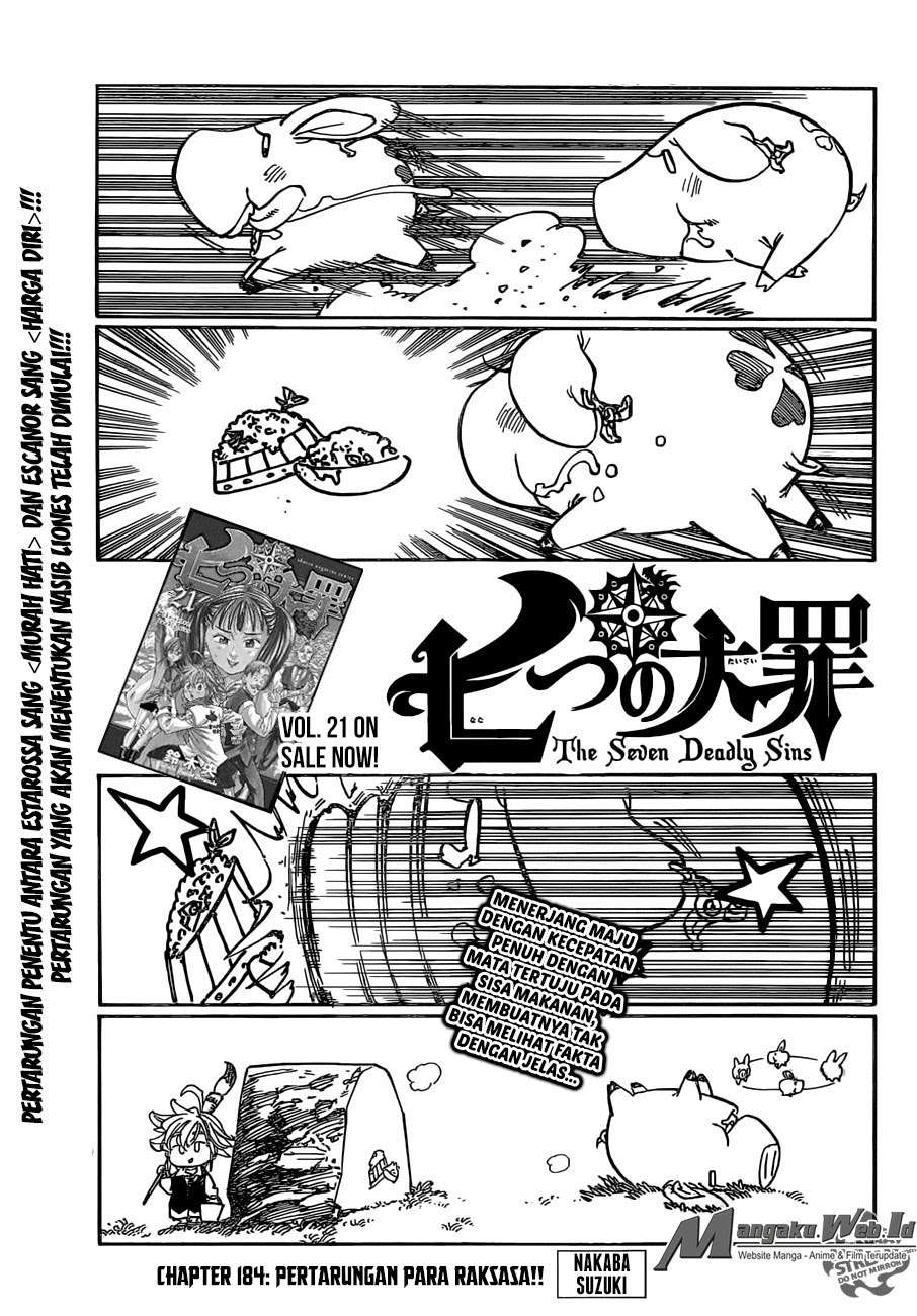 Nanatsu no Taizai Chapter 184 - halaman 1