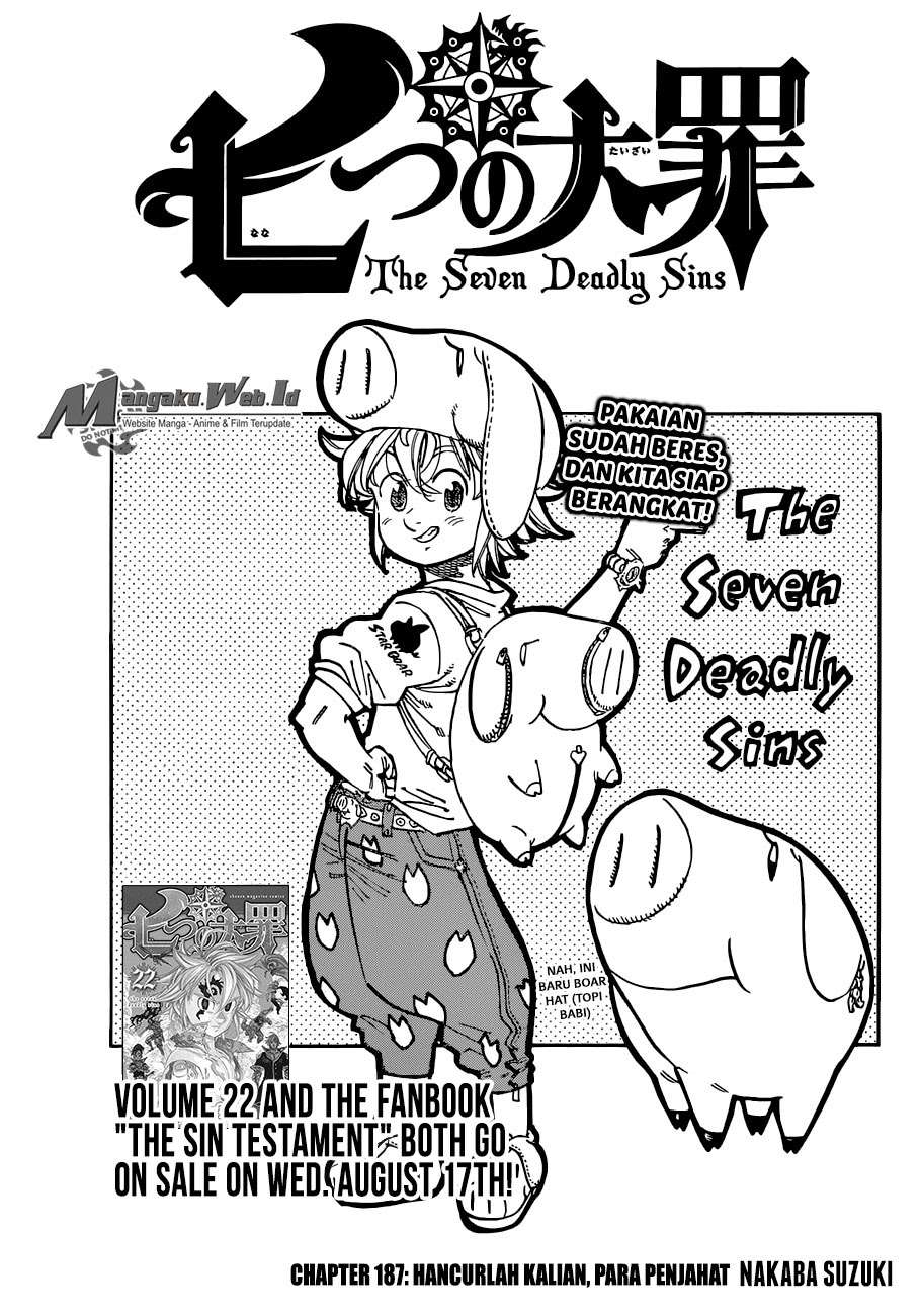 Nanatsu no Taizai Chapter 187 - halaman 1