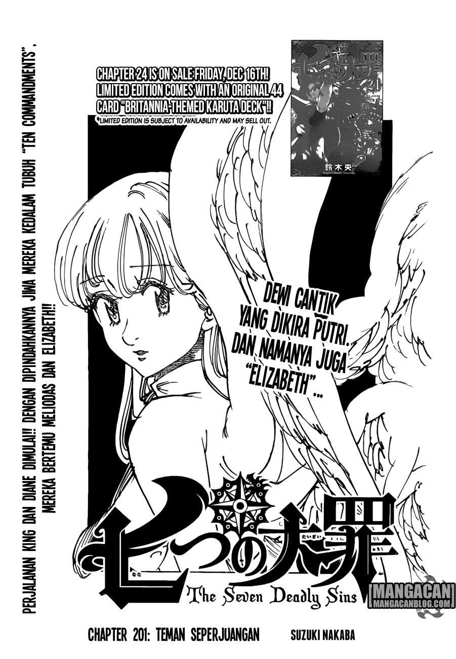 Nanatsu no Taizai Chapter 201 - halaman 1