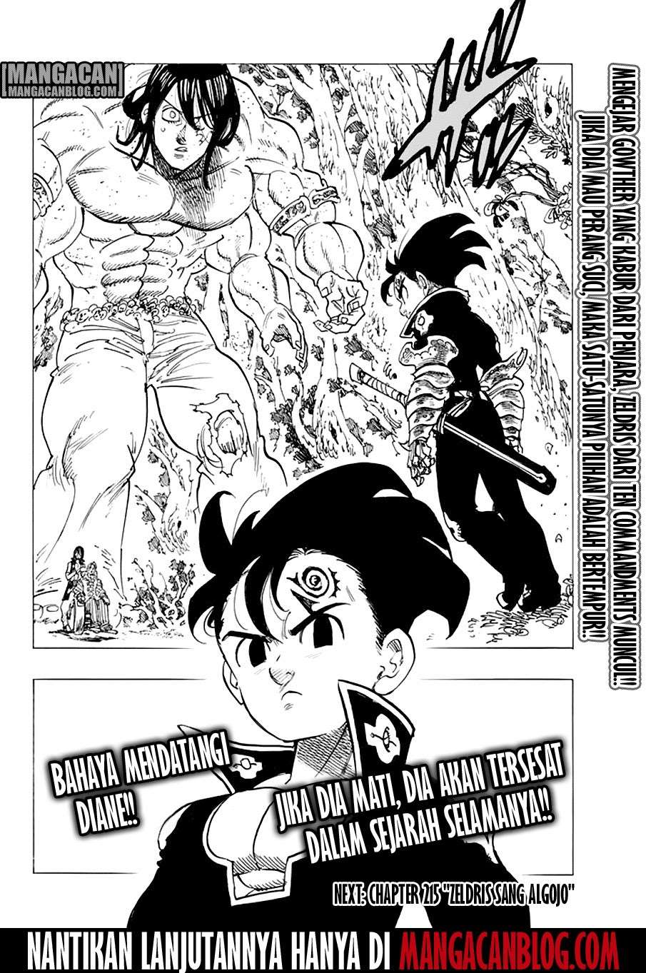 Nanatsu no Taizai Chapter 214 - halaman 19