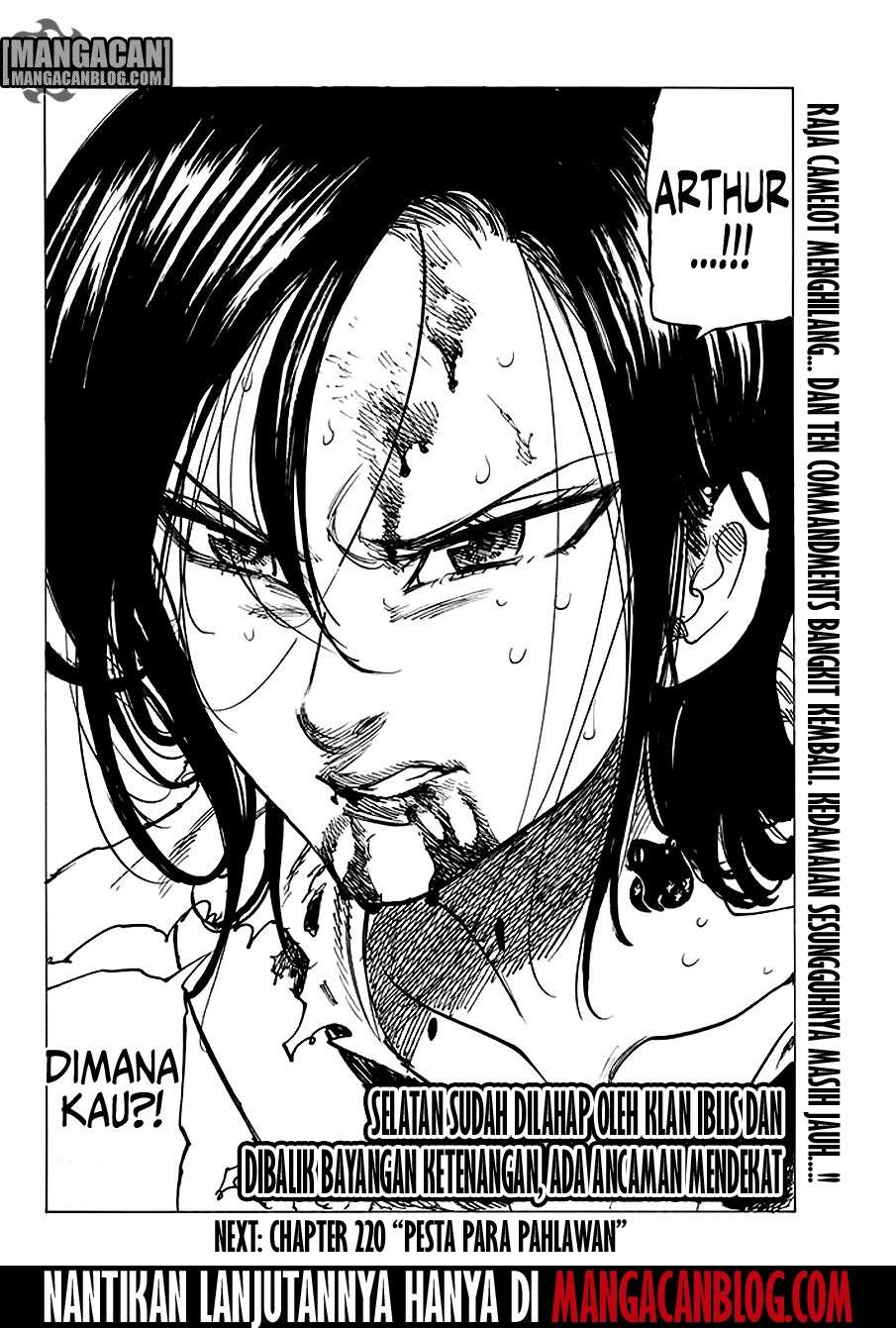 Nanatsu no Taizai Chapter 219 - halaman 21