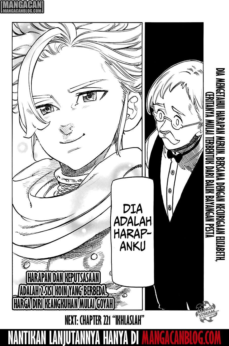 Nanatsu no Taizai Chapter 220 - halaman 19