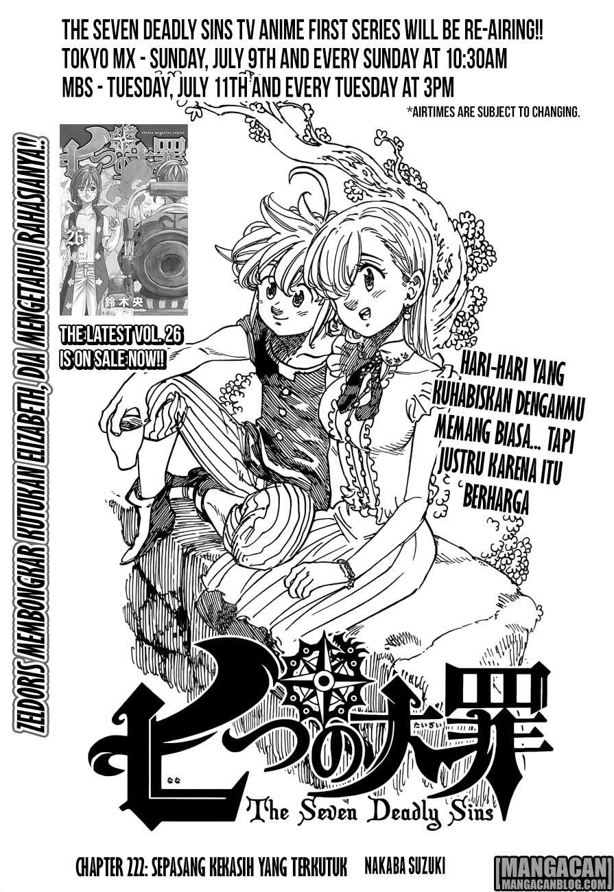 Nanatsu no Taizai Chapter 222 - halaman 1