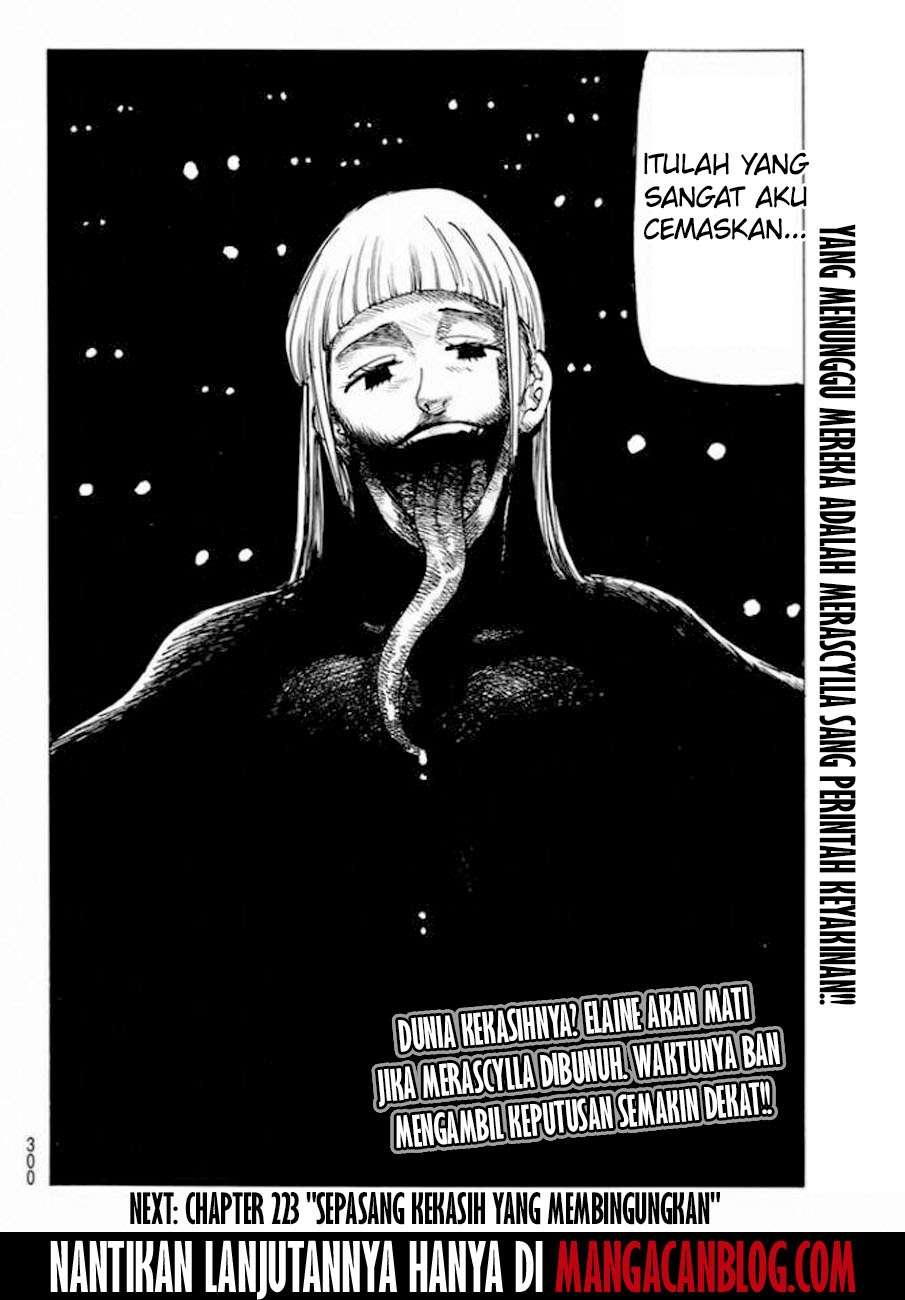 Nanatsu no Taizai Chapter 222 - halaman 20