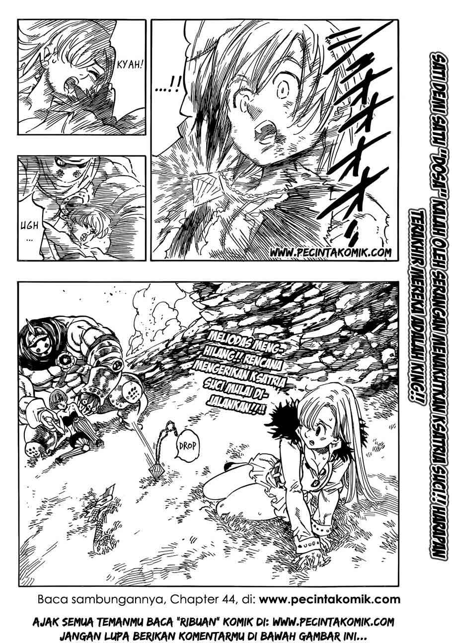Nanatsu no Taizai Chapter 43 - halaman 21