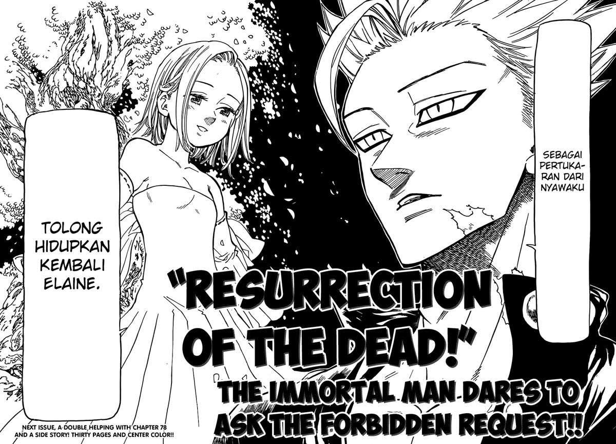 Nanatsu no Taizai Chapter 77 - halaman 19