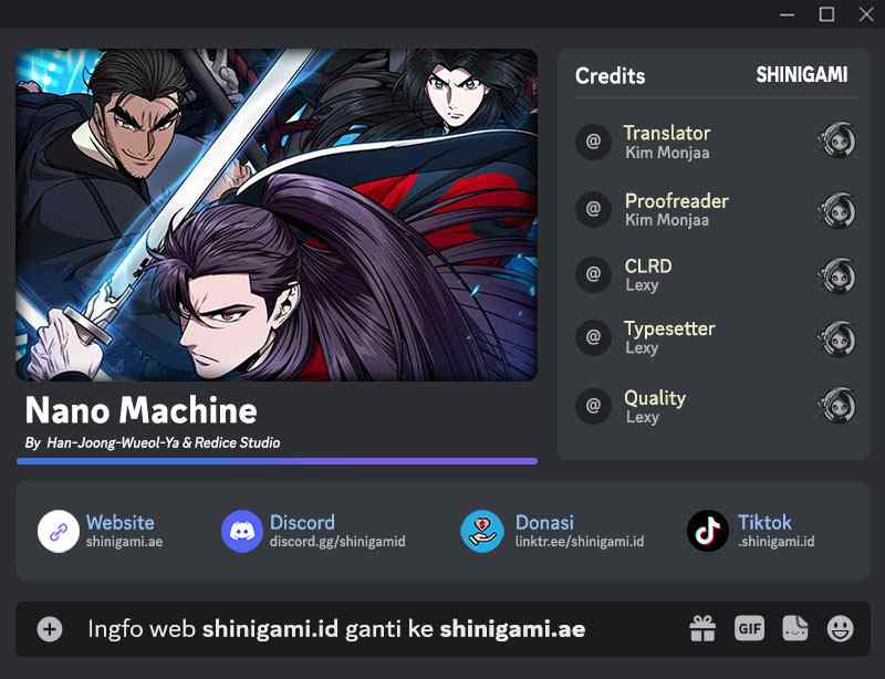 Nano Machine Chapter 231 - halaman 1