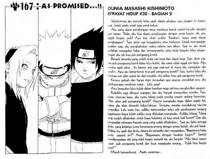Naruto Chapter 167 - halaman 1