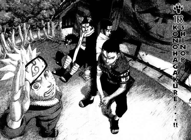 Naruto Chapter 188 - halaman 1