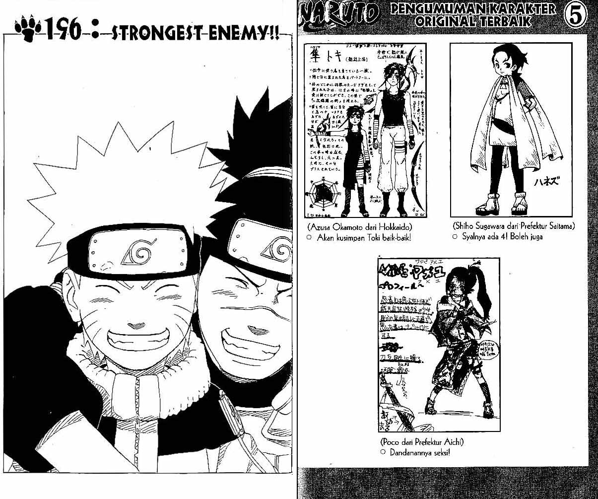 Naruto Chapter 196 - halaman 1