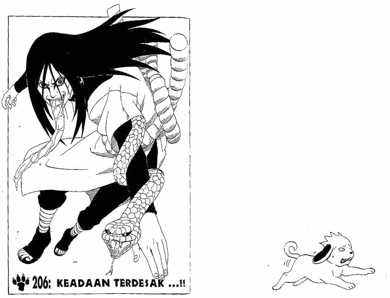 Naruto Chapter 206 - halaman 1