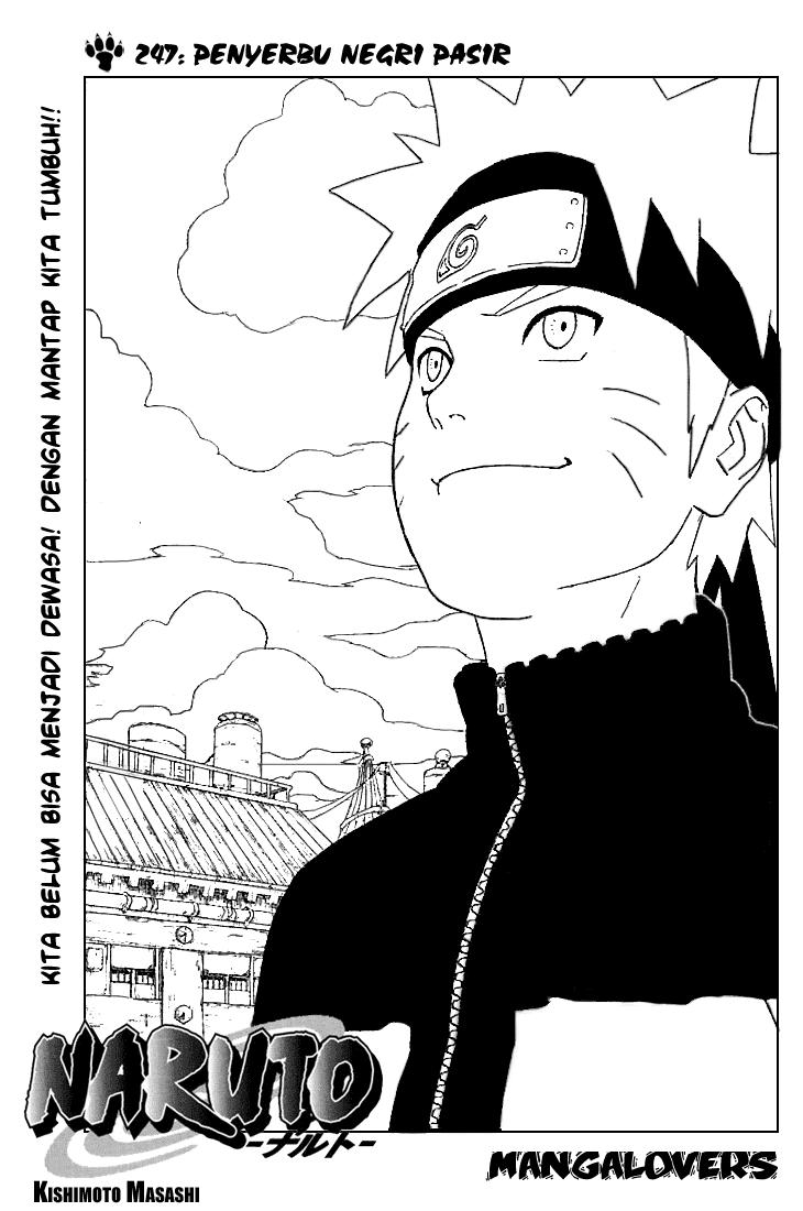 Naruto Chapter 247 - halaman 1