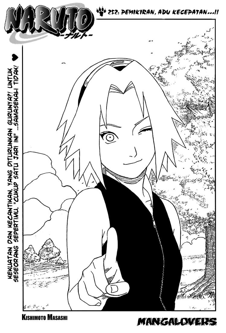 Naruto Chapter 252 - halaman 1