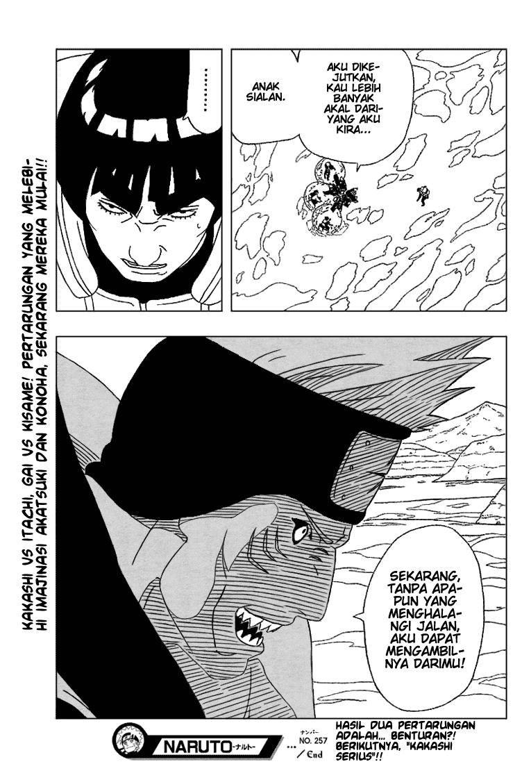 Naruto Chapter 257 - halaman 18