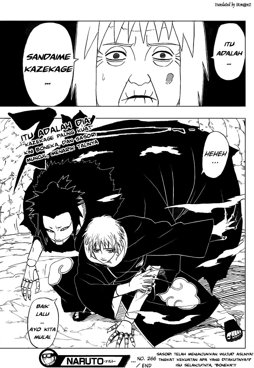 Naruto Chapter 266 - halaman 19