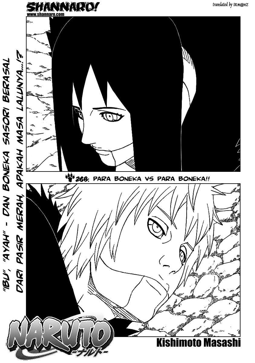 Naruto Chapter 268 - halaman 1