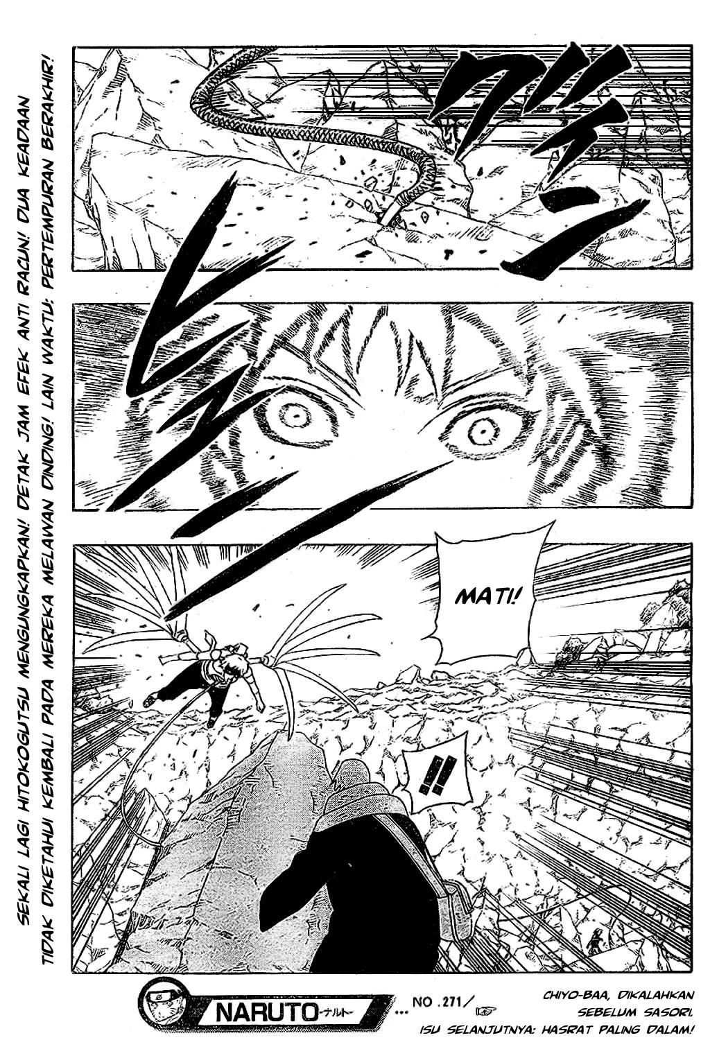 Naruto Chapter 271 - halaman 18