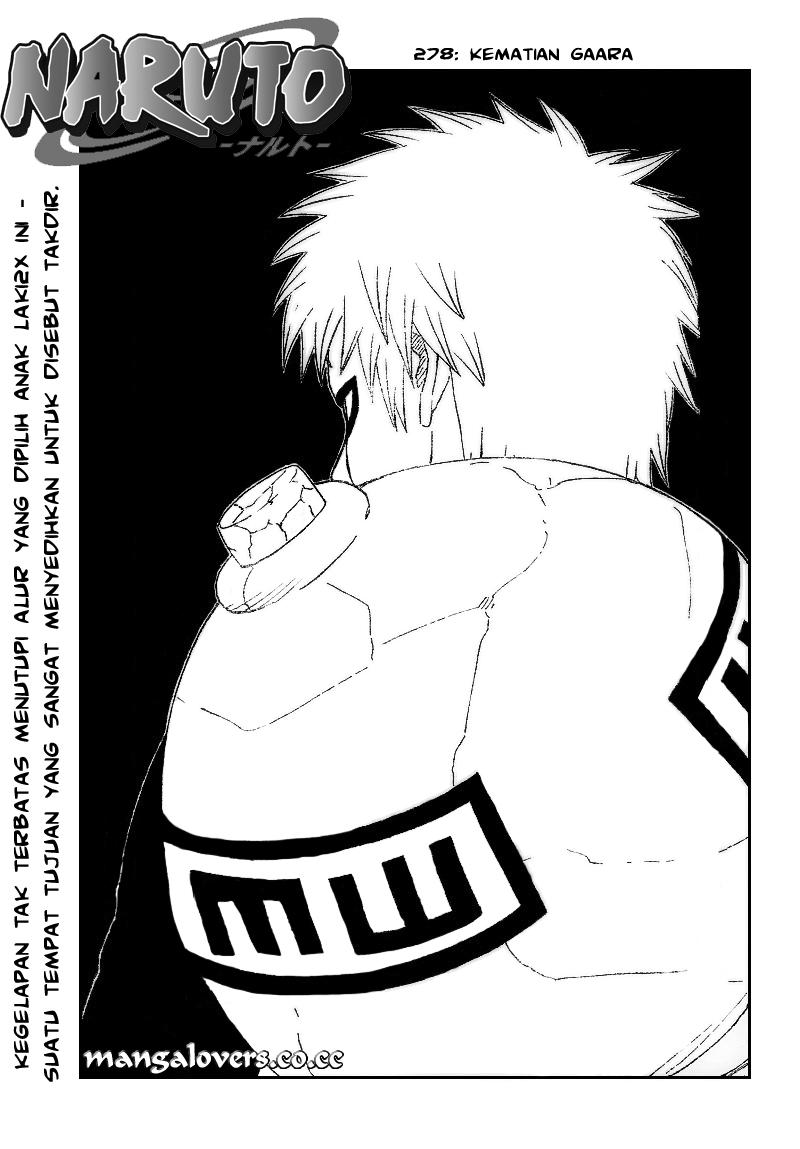 Naruto Chapter 278 - halaman 1