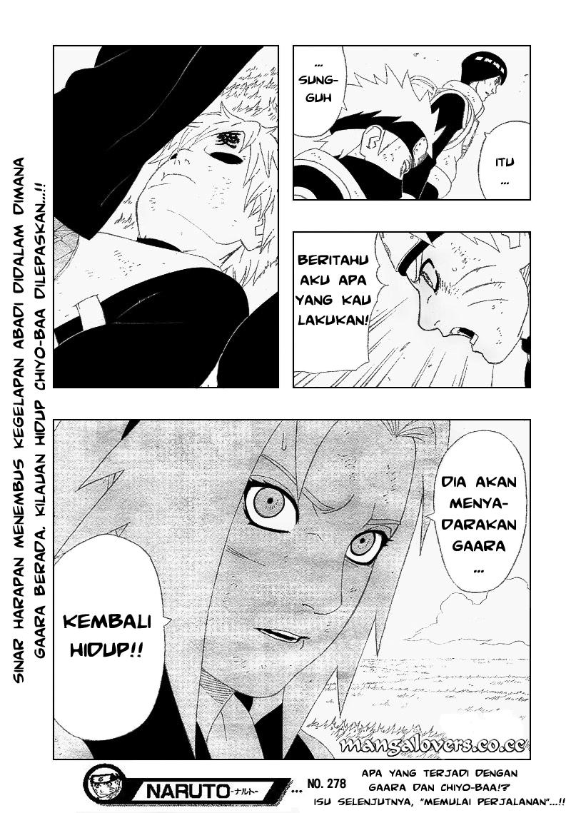 Naruto Chapter 278 - halaman 18