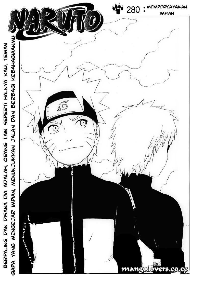 Naruto Chapter 280 - halaman 1