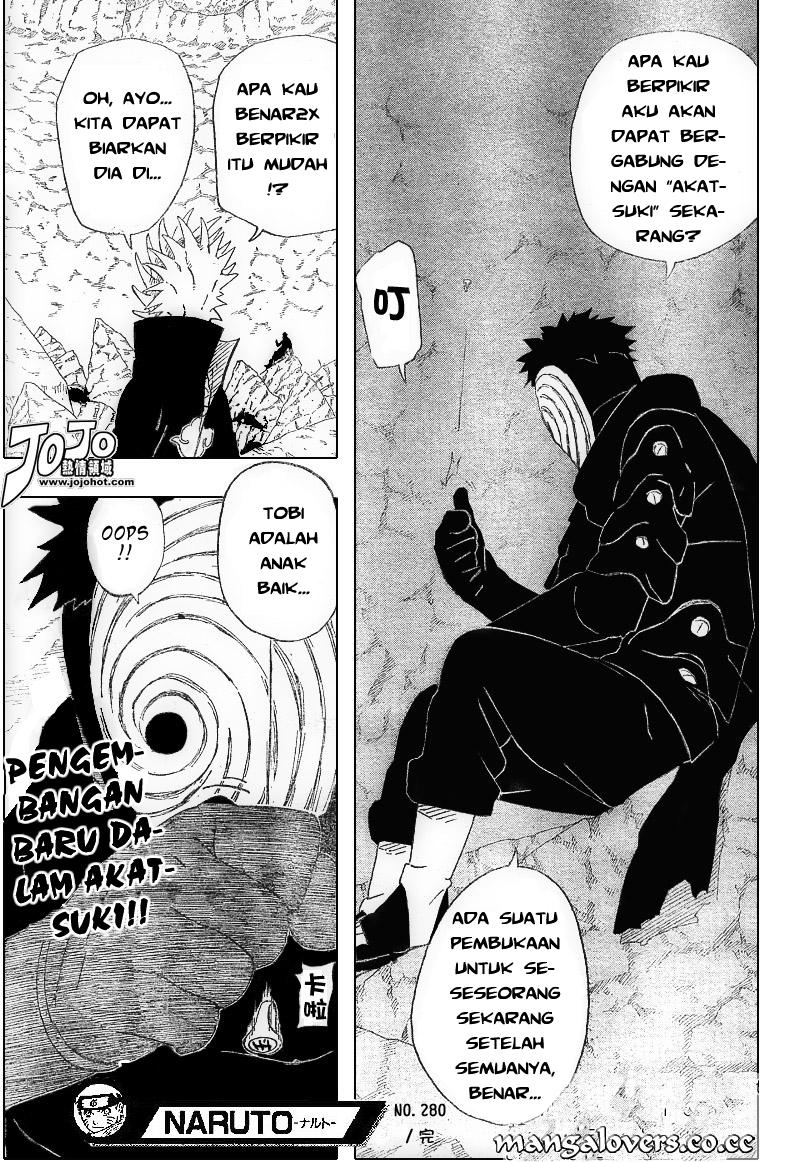 Naruto Chapter 280 - halaman 19