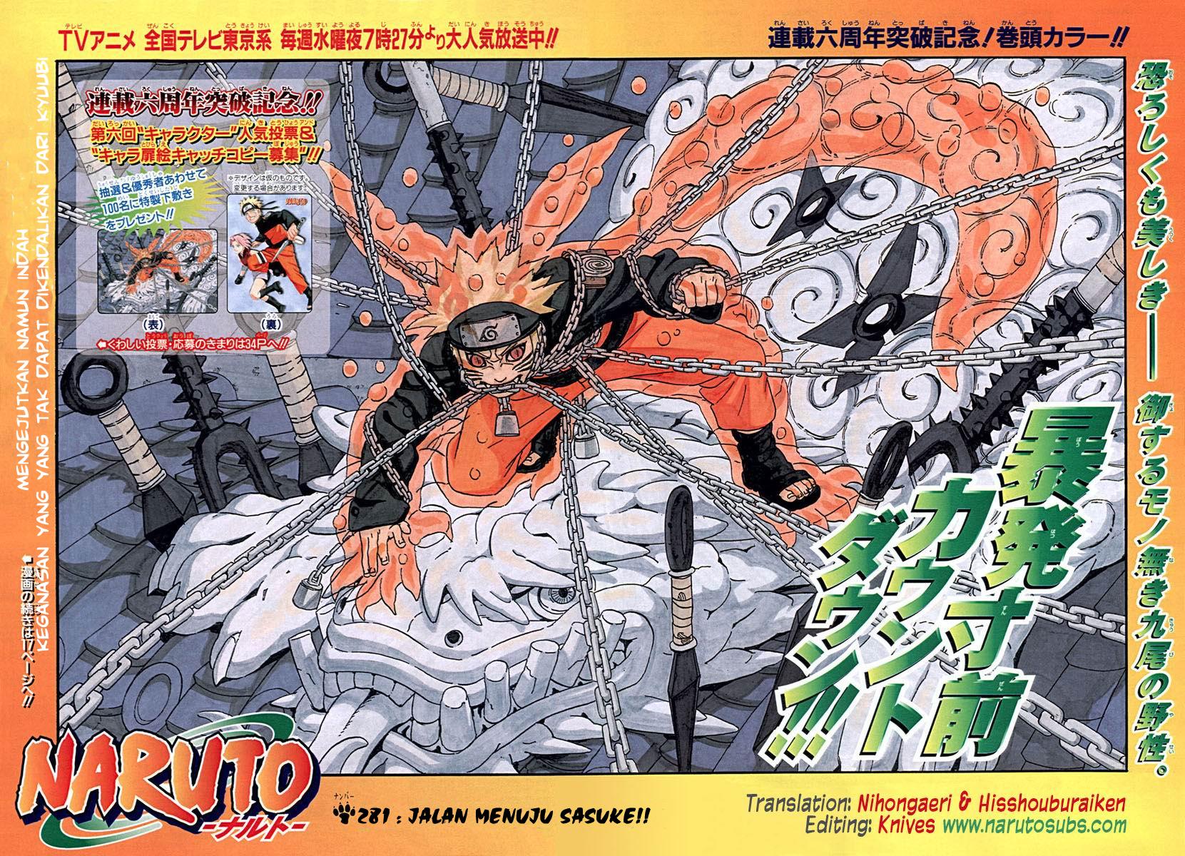 Naruto Chapter 281 - halaman 2