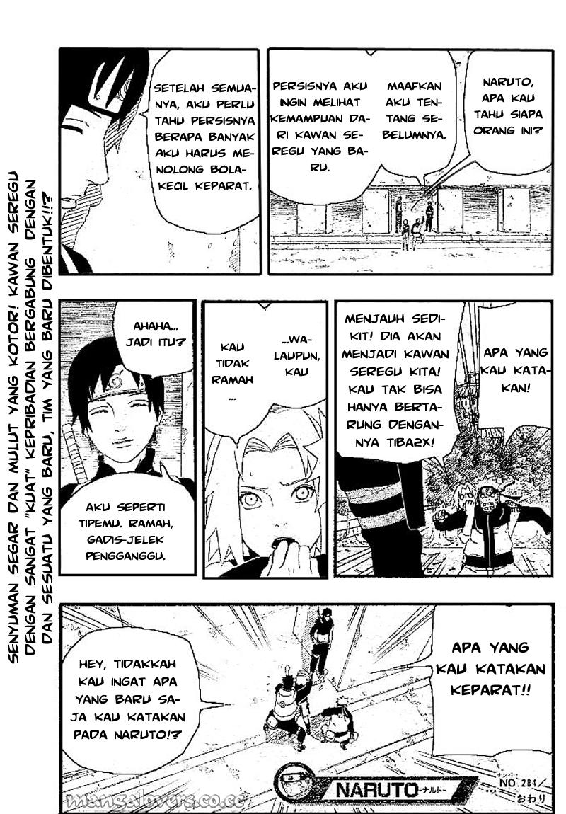 Naruto Chapter 284 - halaman 19