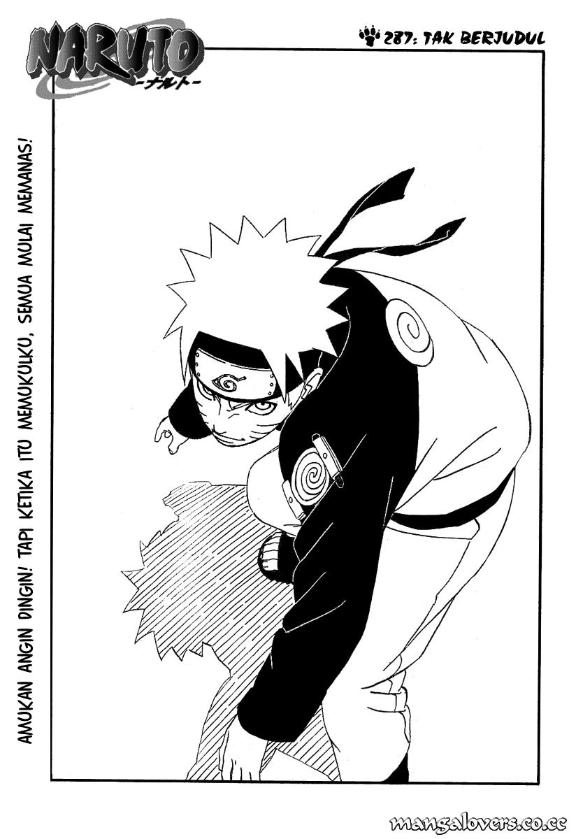 Naruto Chapter 287 - halaman 1