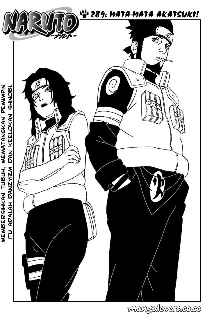 Naruto Chapter 289 - halaman 1