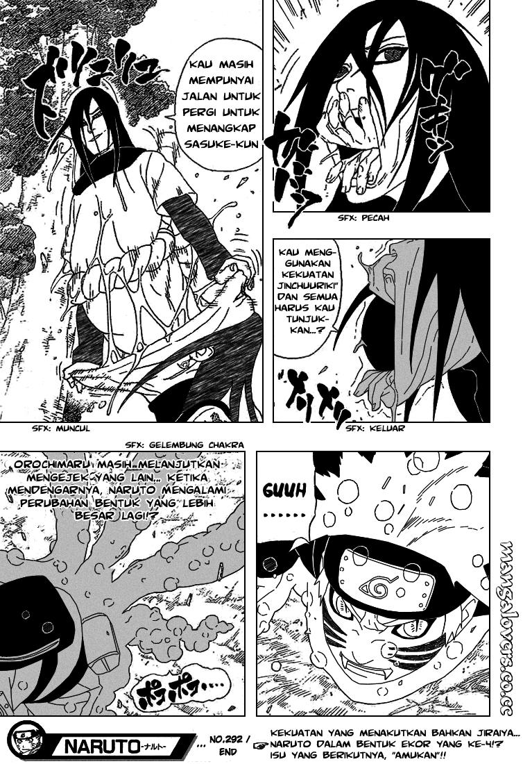 Naruto Chapter 292 - halaman 17