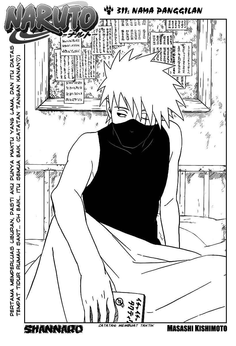 Naruto Chapter 311 - halaman 1