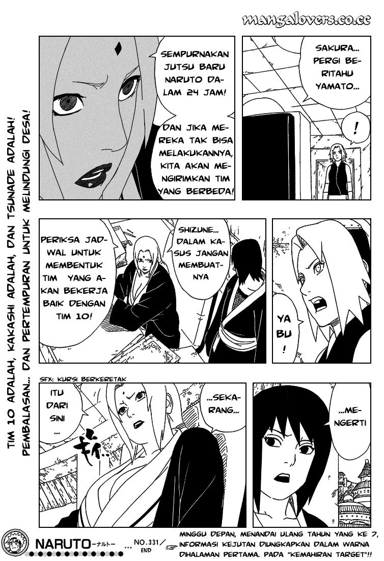 Naruto Chapter 331 - halaman 17