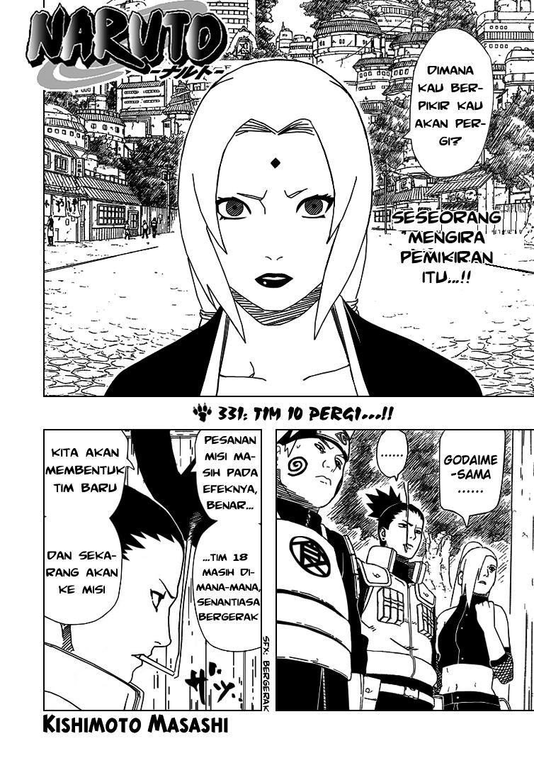 Naruto Chapter 331 - halaman 2