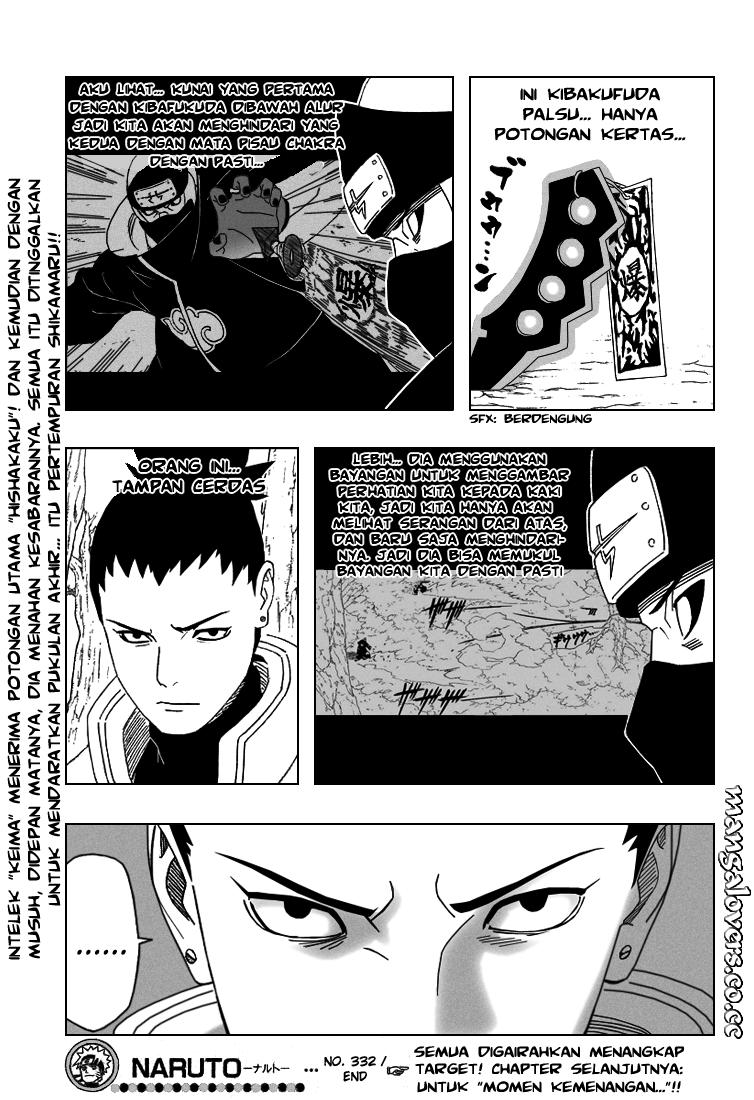 Naruto Chapter 332 - halaman 17