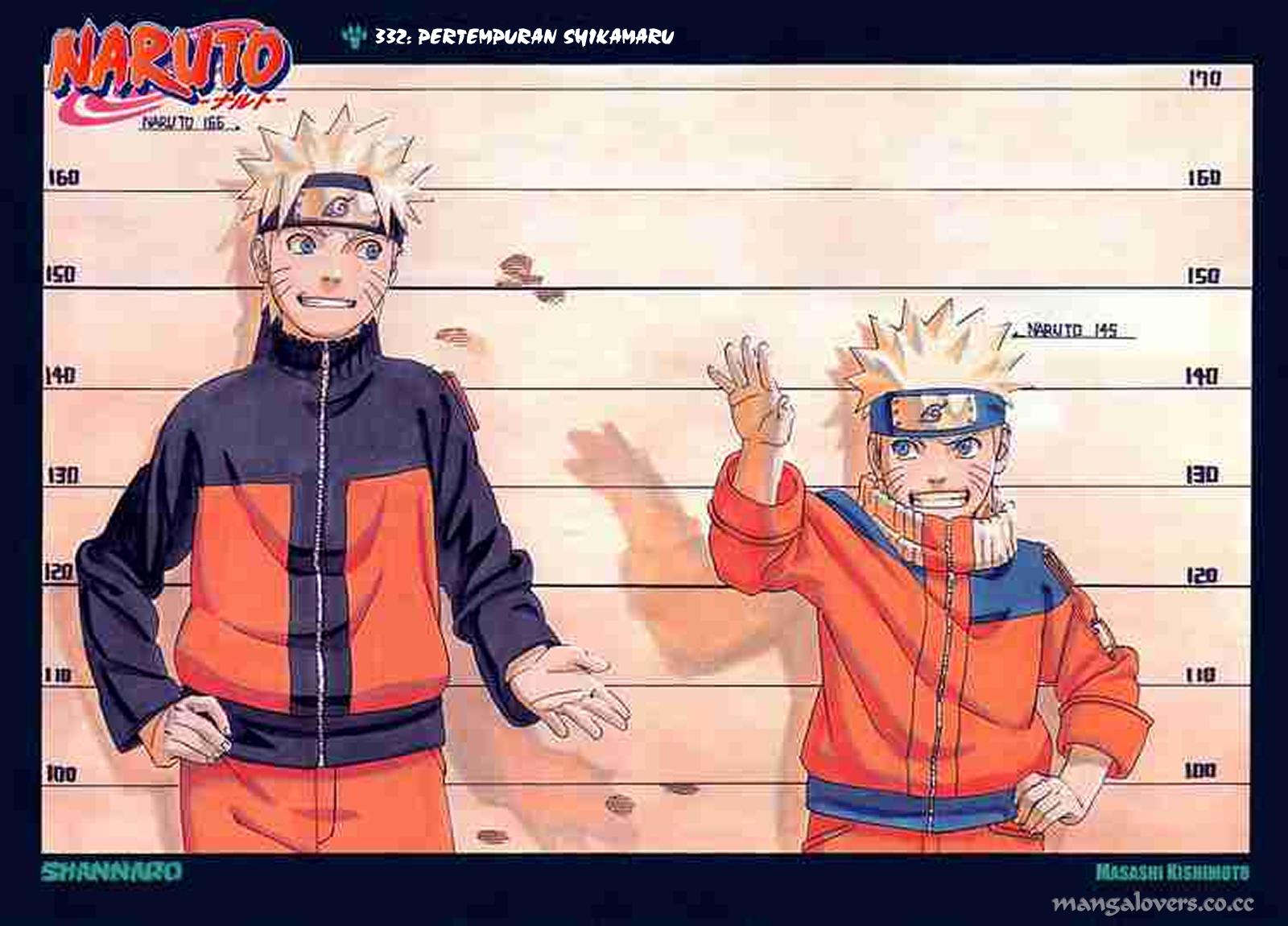 Naruto Chapter 332 - halaman 18