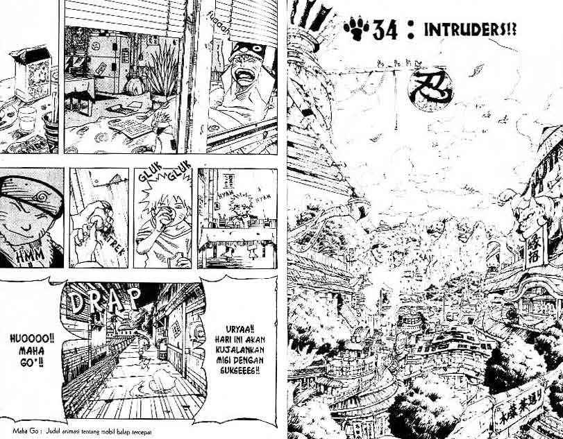 Naruto Chapter 34 - halaman 1