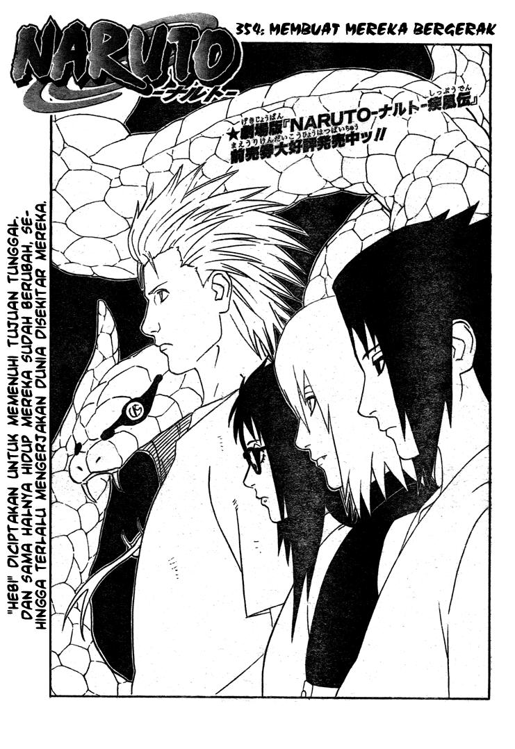 Naruto Chapter 354 - halaman 1