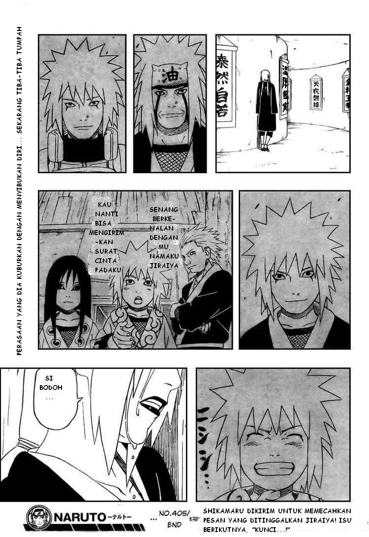 Naruto Chapter 405 - halaman 18