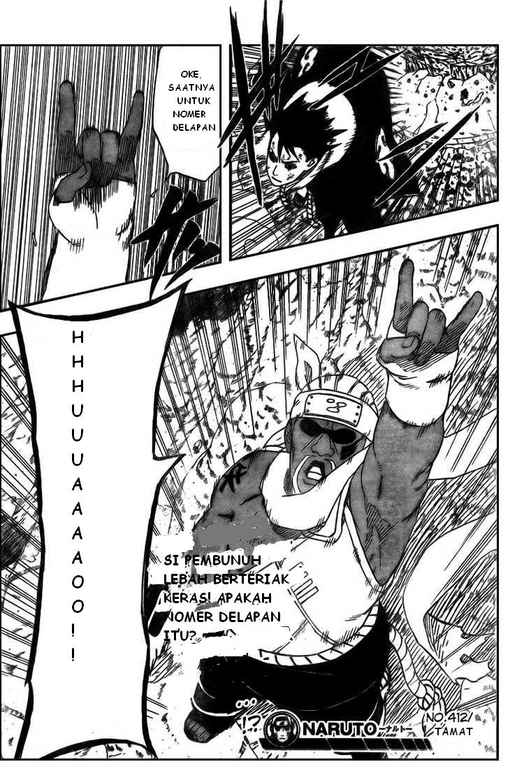 Naruto Chapter 412 - halaman 18