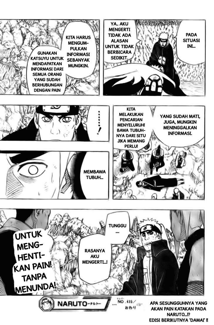 Naruto Chapter 435 - halaman 18