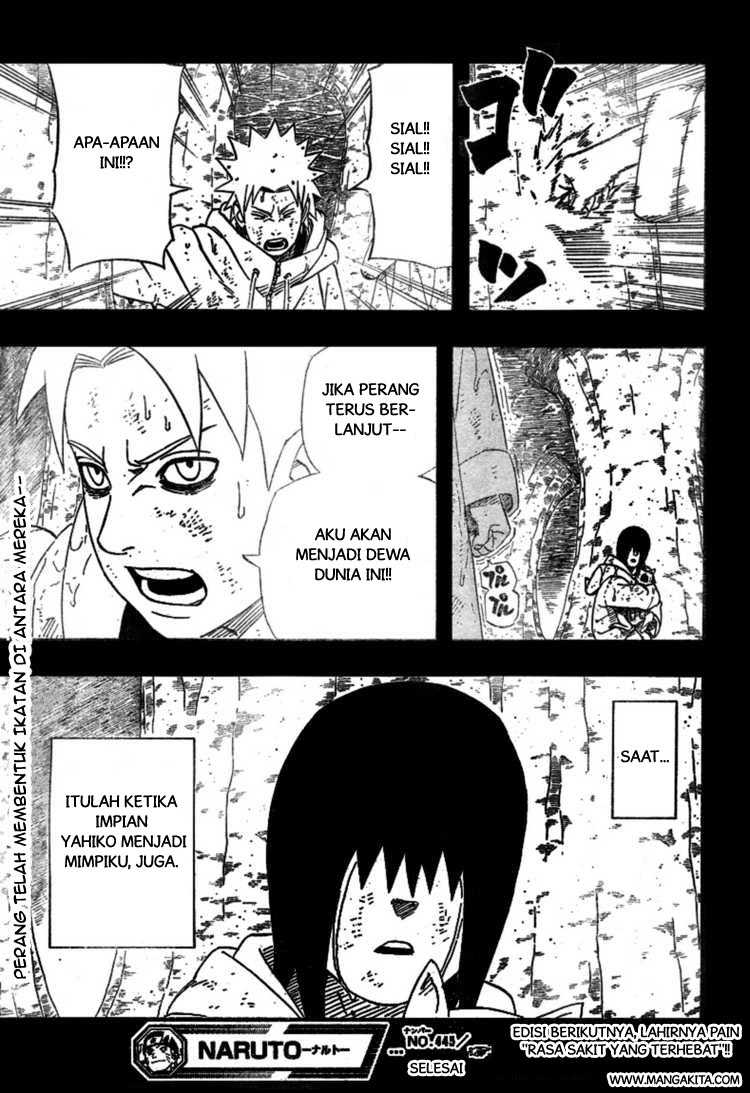 Naruto Chapter 445 - halaman 18
