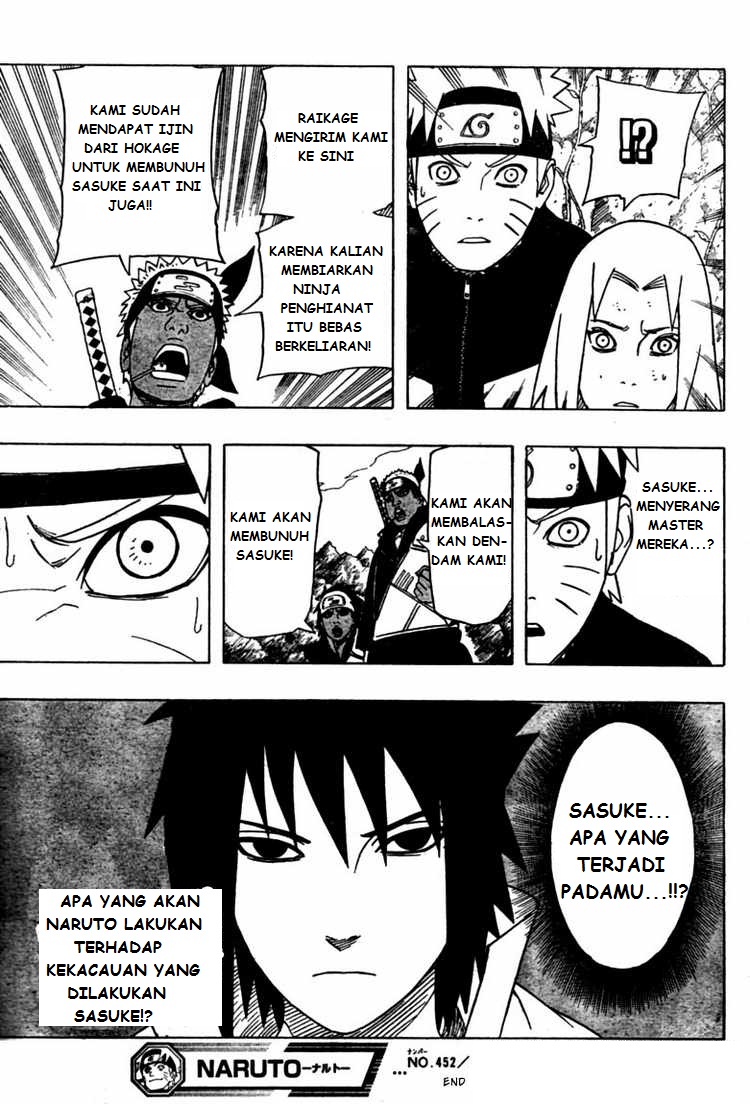 Naruto Chapter 452 - halaman 17