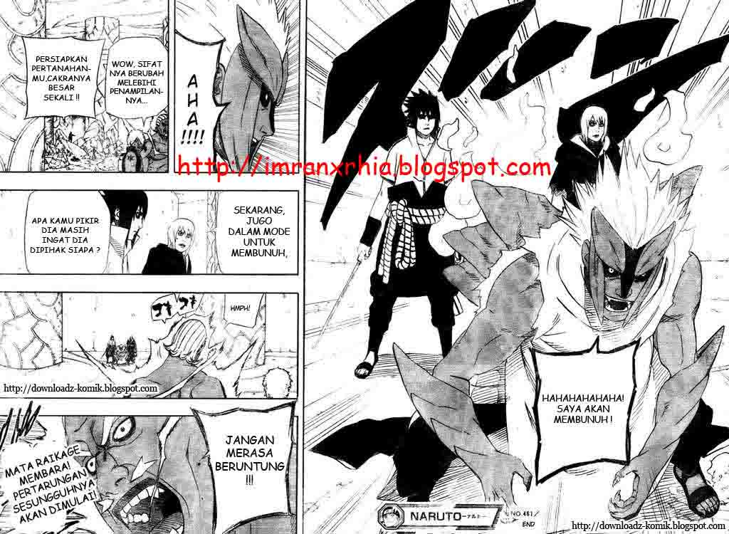 Naruto Chapter 461 - halaman 16