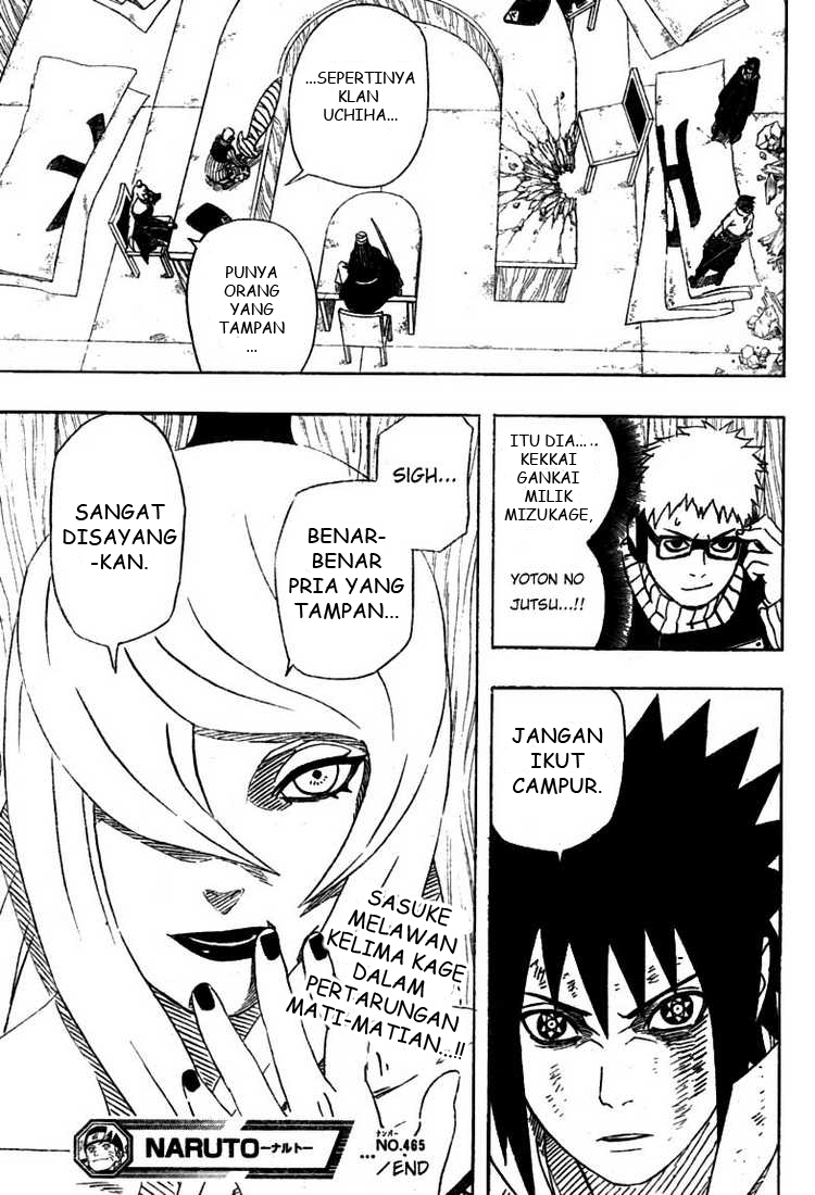 Naruto Chapter 465 - halaman 17
