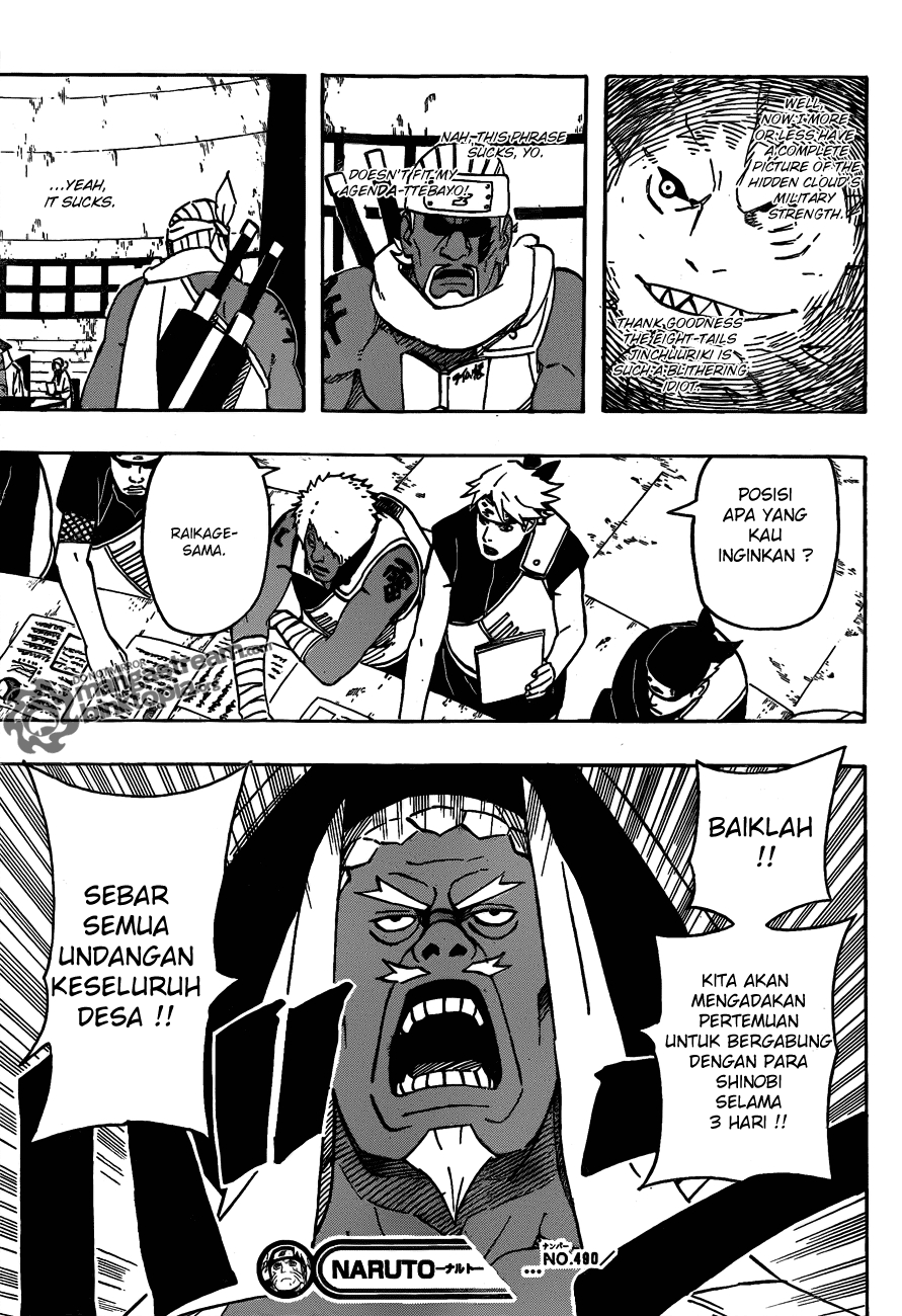 Naruto Chapter 490 - halaman 16